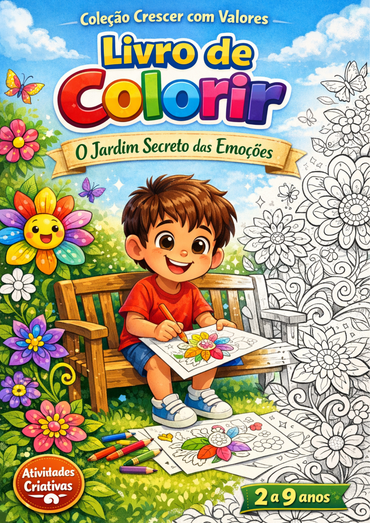 Caderno de colorir 1